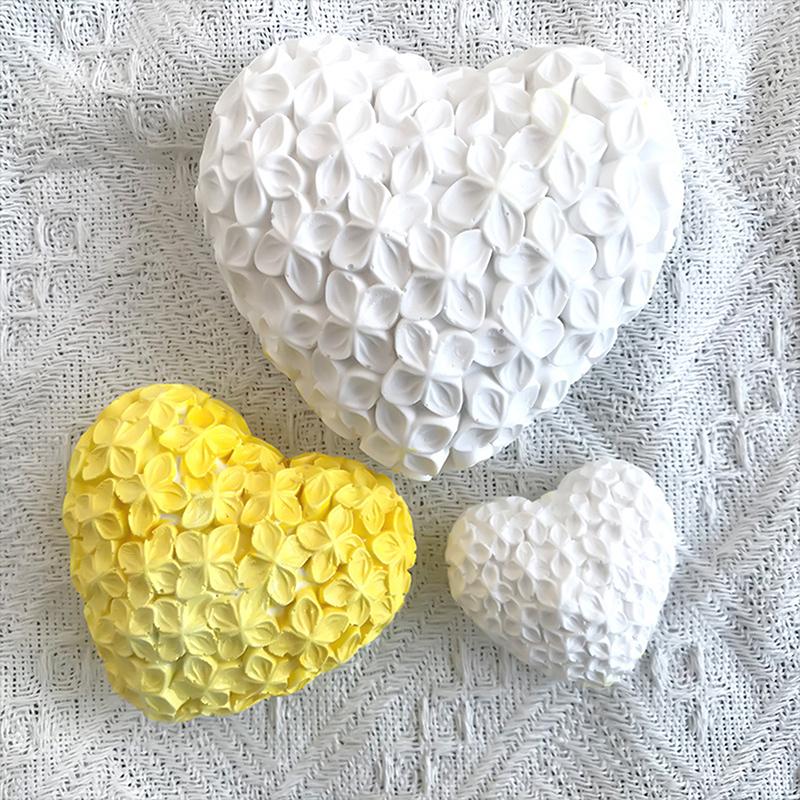 3D Gewebte Liebe Silikonform Herzform Harz Kerzenform Mousse Kuchen Aromatherapie Kerzenform Schokolade Backformen Basteln