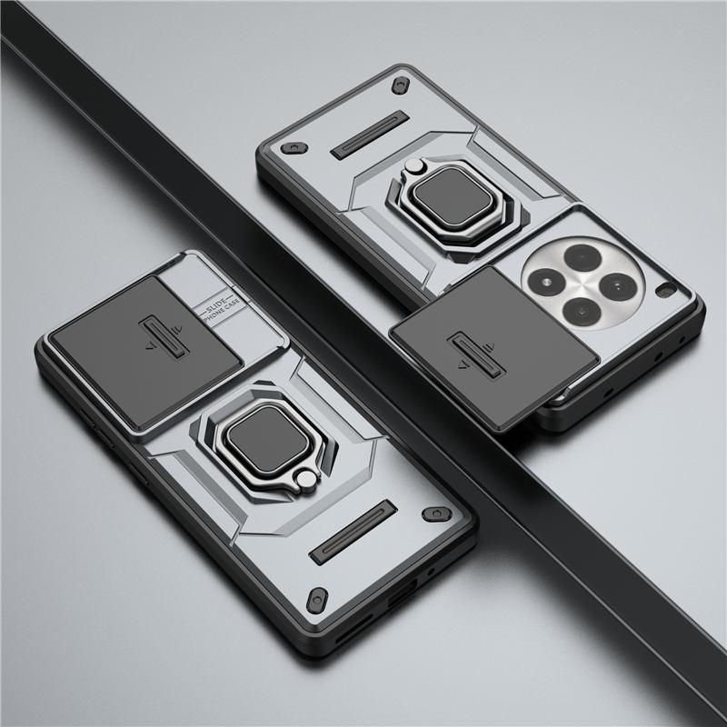For OnePlus Ace 3 Pro Cover Ace 3 Pro 5G Case 6.78 Inch Lens Sliding Window Protector Armor Shockproof Holder Magnetic Bumper