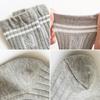 Einfache Buchstaben Babysocken Frühling Herbst Neugeborene Baumwollsocken Niedliche Einfarbige Gestreifte Kinder Jungen Mädchen Sportsocken