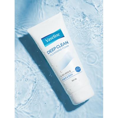 Daiso Vaseline Deep Clean Cleansing Foam 180 Ml