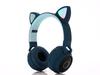 Cat Ear Luminous Bluetooth Headset: Over-Ear Wireless Headphones Compatible with Mobile Phones