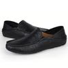 Plus Size Genuine Leather Shoes Men Loafers Comfortable Casual Shoes Men Flats Moccasins Men Footwear