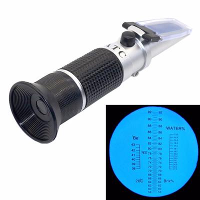 Bee Tools Honey Refractometer 58-90% (sugar Content) Beekeeping Refractometer Handheld Honey Concentration Meter