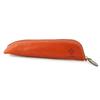 Albero Women's Genuine Leather Pencil Case, Orange, AL-6427-40