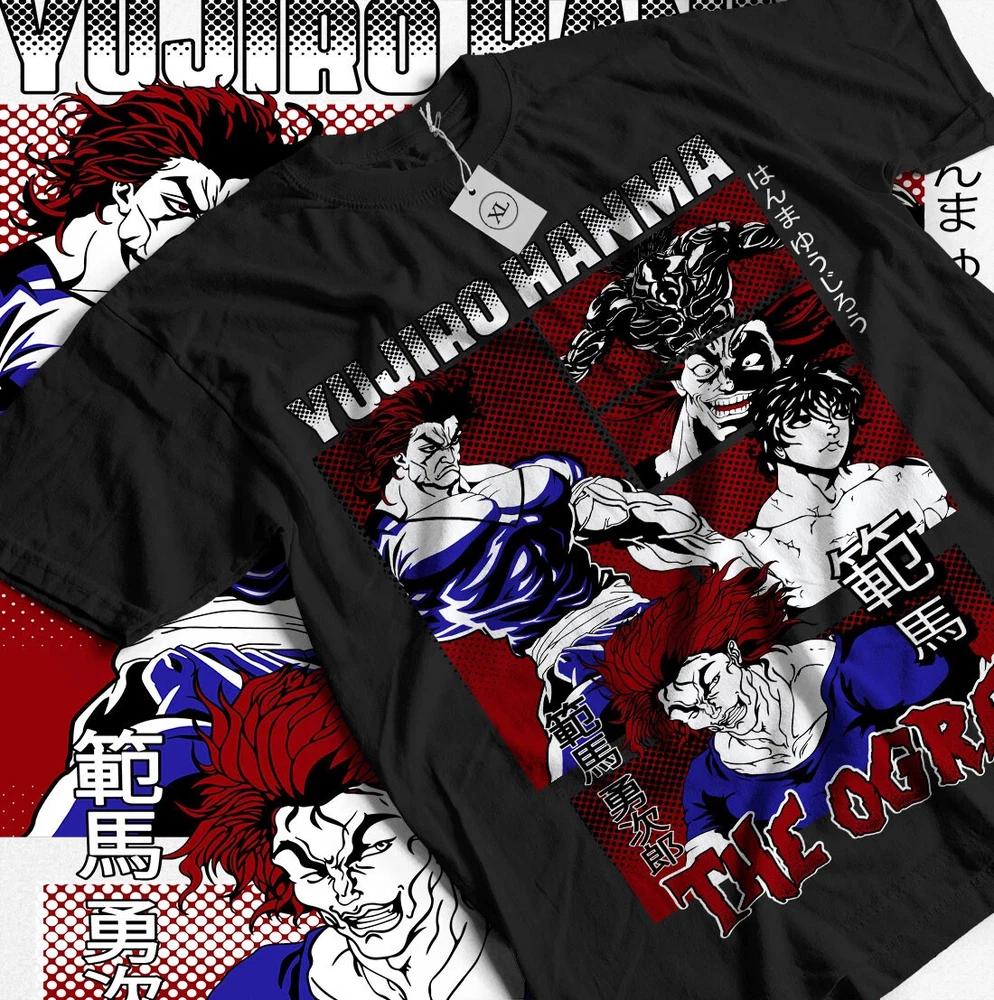 Baki The Grappler Tshirt Hajime No Ippo Kamogawa Boxing Gym Ippo Baki Shirt S