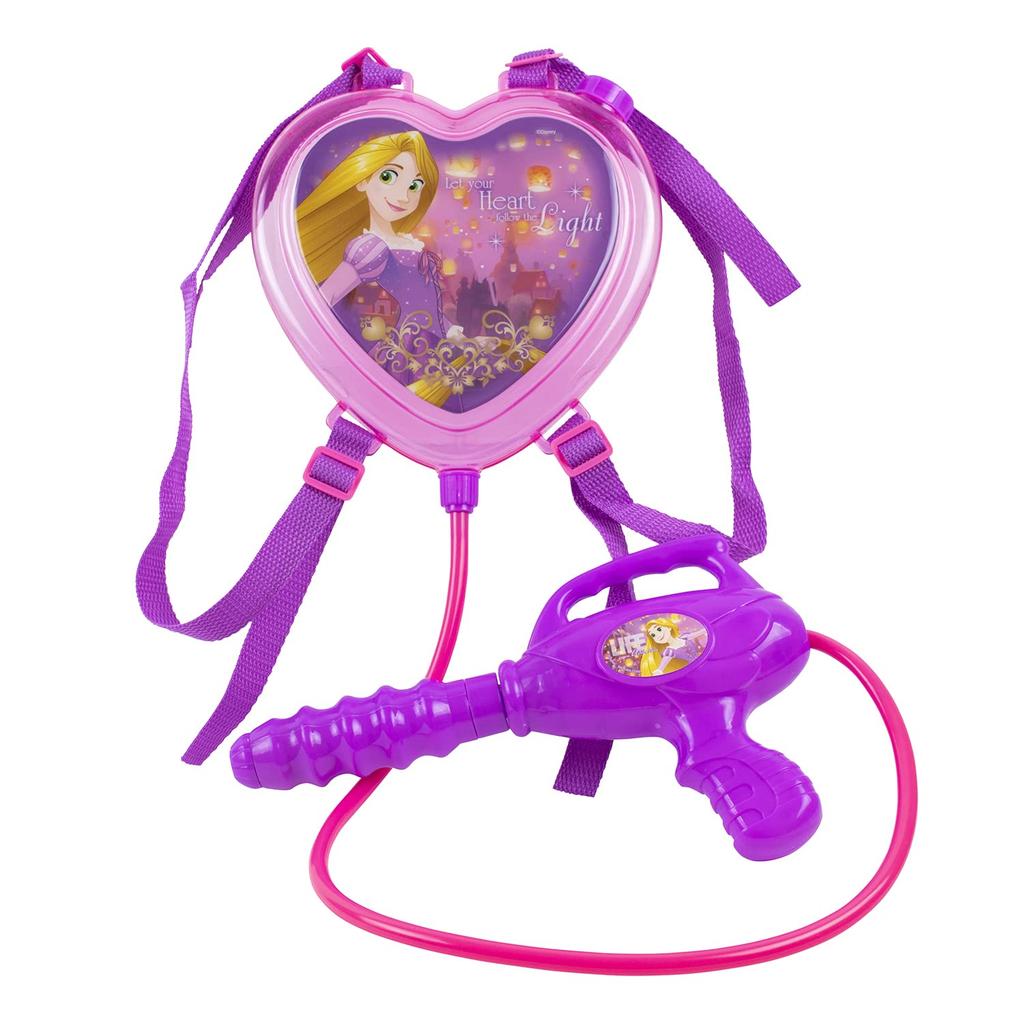 Marukan Disney Princess Rapunzel Tank Water Gun, Toy, Ages 6 and Up, Approx. 1000cc, 195263