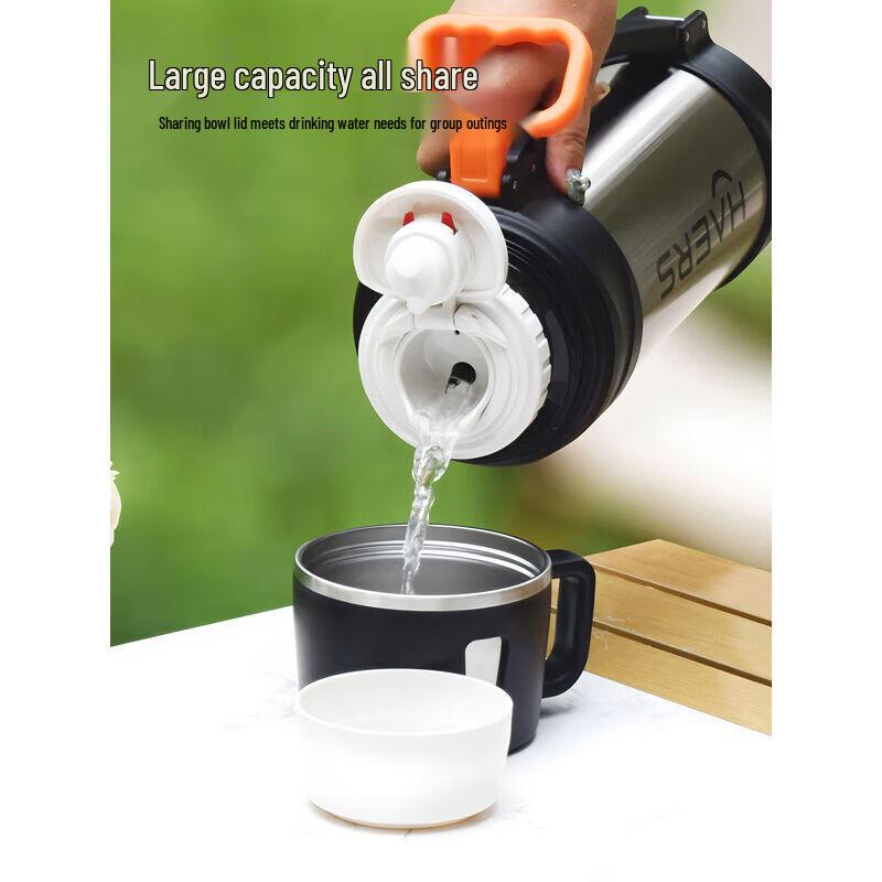 HAERS Outdoor Travel Insulated Thermos Flask