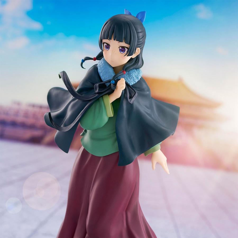 21cm Kusuriya no Hitorigoto Anime Model Cloak Maomao Action Figure Cute Jinshi Figurine Room Decoration PVC Set Toys
