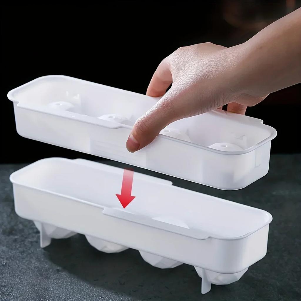 1 Stück-Eisform Whiskey Eishockeymaschine Neu Sicherer Kunststoff Eishockey DIY Heimbar Party Cocktail Anwendungsempfehlung