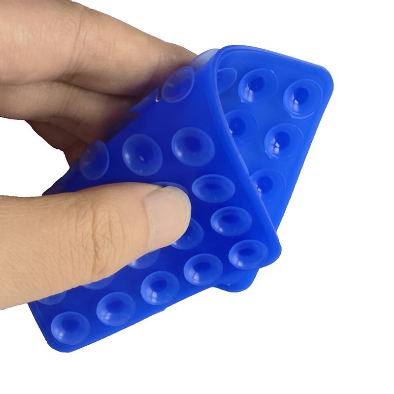 1Pc Backed Adhesive Sucker Pad For Fixed Pad 40 Double Side Silicone Suction Pad For Mobile Phone Fixture Suction Cup