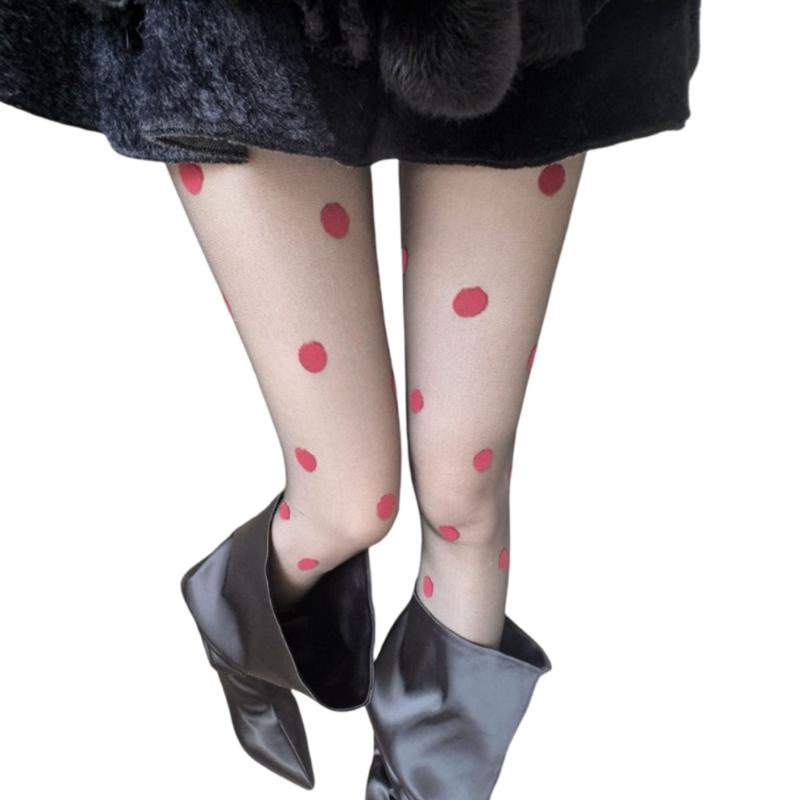 Women's Sheer Tights Control Top Pantyhose Patterned  Tights,High Waist Pantyhose Thigh High Stockings Hosiery Gifts