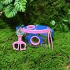 Kids' Outdoor Adventure Insect Observation Kit with Magnifying Glass, Butterfly Net, and Exploration Tools
