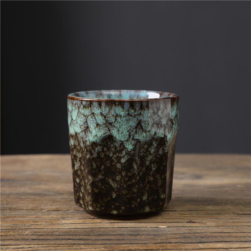 Cup Retro Ceramic Cup Coarse Pottery Tea Bowl Tea Cup Kiln Change Master Cup Kung Fu Tea Set Personal Single Cup Tea Cup