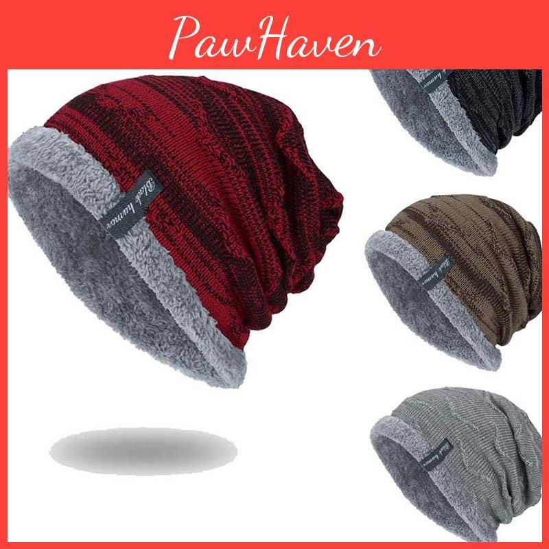 Soft Acrylic Knitted Baggy Beanie Premium Quality Winter Warm Cap For Men Women