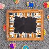 60Pcs Pet Bulletin Board Borders Cute Dog Cat Paw Print Self-Adhesive Border Trim Sticker Decals for Home Classroom Office Party Wall Decor