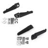 Front&Rear Footrests Foot Pegs Aluminum Passenger For Kawasaki ZX6R ZX-10R 04+12