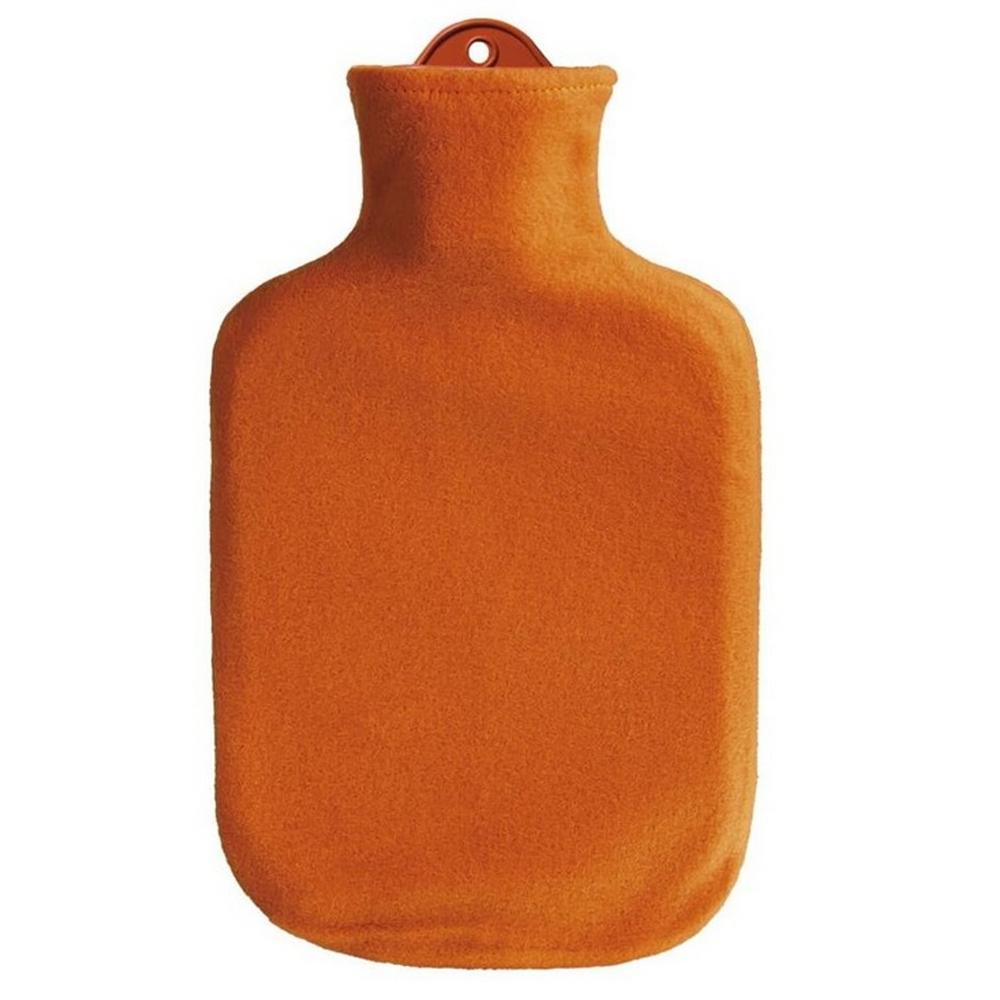 Sanger Contour Covered Hot Water Bottle Orange 2L