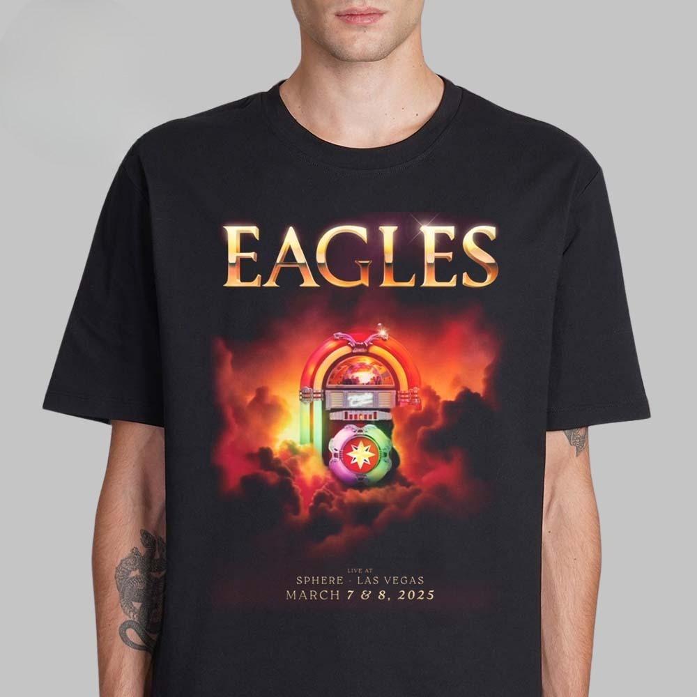 Best Eagles Sphere Las Vegas 4 New Shows Added On September 5 6 12 and 13 Unisex T-Shirt Summer Hot Sale