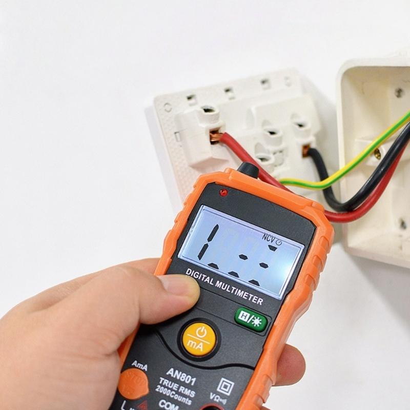 Multifunction Digital Multimete True RMS Handheld High Precisions Tester NCV Votage Current Resistance