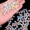 6/8mm 20g/sáček Akrylové korálky se slzami v mořské panně Kulaté korálky bez dírky pro výrobu šperků DIY kouzelná dekorace