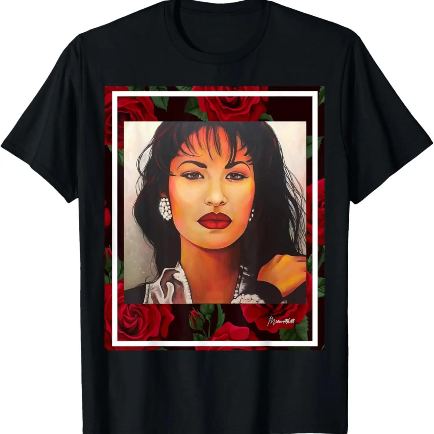 

RED ROSES MEXICAN ARTIST T-Shirt XXXXXL чорний