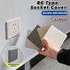 Home Hardware ABS Switch Cover Ultra-thin 86 Type Blank Panel Cover Panel Decor Cover