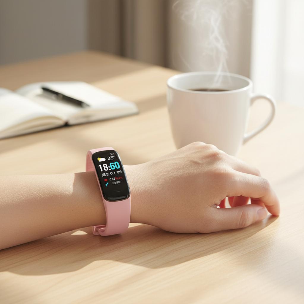 Bluetooth-compatible Smart Bracelet With Color Screen Waterproof Pedometer Heart Rate Blood Pressure Monitor For Fitness Enthusiasts