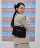 Delidi Luna Shirring Cross Bag (Black)