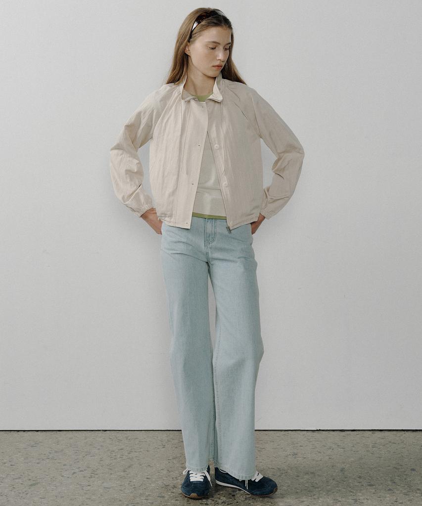 Octette Anne Shirring Blouson_Beige