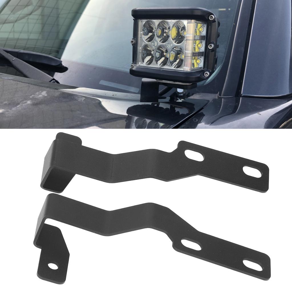 Car A Pillar Hood LED Work Light Mount Bracket Holder Replacement for Tacoma 2005‑2015