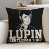 Classic LLupin the ThirdS Cushion Cover Breathable and skinfriendly linen pillowcase square removable and washable cushion