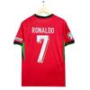 Maglia da Calcio da Uomo Portogallo Euro /25 Casa Trasferta Fan Cristiano Ronaldo 7 Manica Corta Adulti Bambini