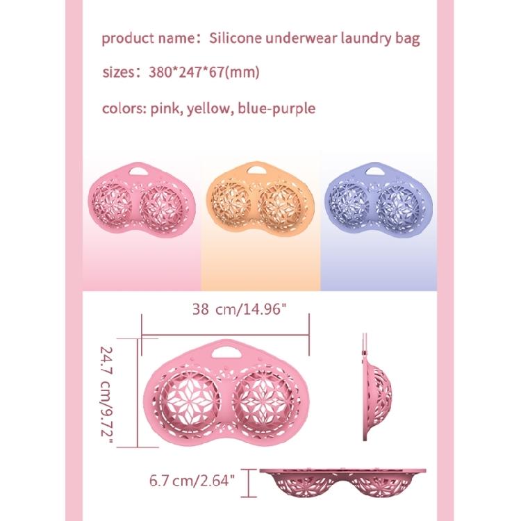Bags Laundry for Bras Delicates Washing Bag Anti Deformation Underwear Wash Bag Silicone Mesh Lingerie Bag Washing Bags