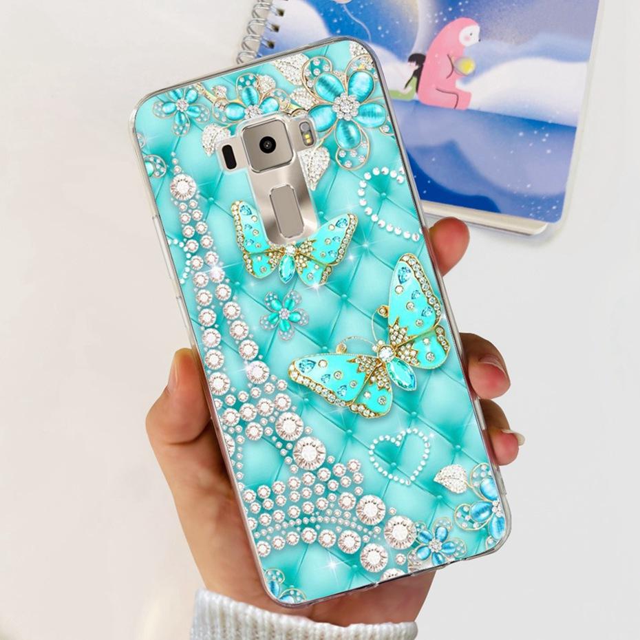 Cute Case For Asus ZenFone 3 ZE520KL ZA520KL Soft Silicone TPU Protective Cover For Asus Z017D Z017DA Z017DB Phone Cases 5.2"