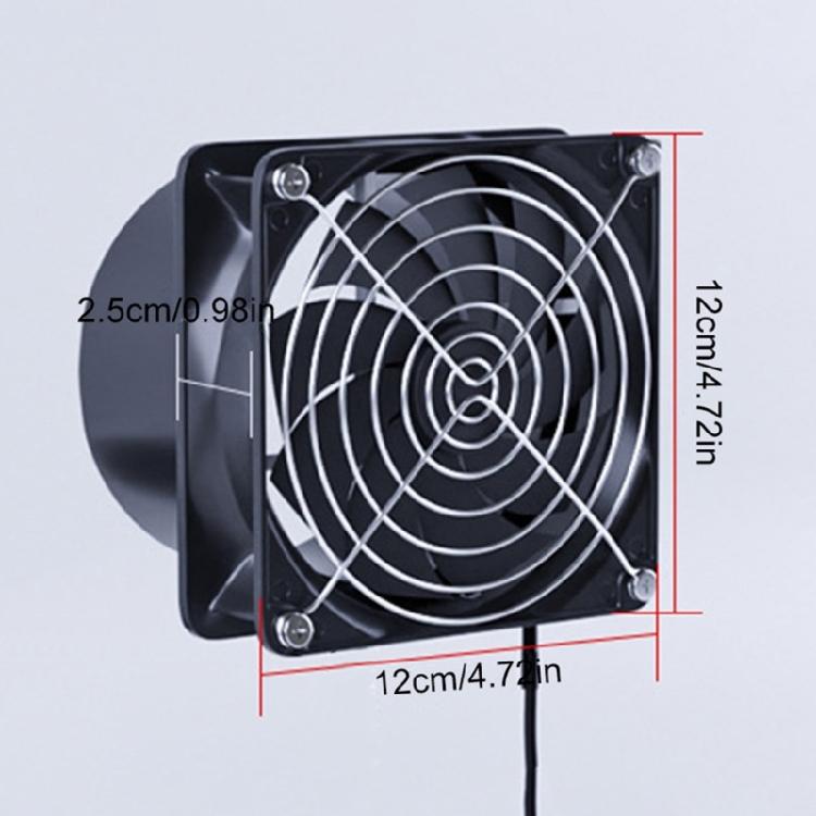 Kitchen Exhaust Fan 95CFM Bathroom Exhaust Fan Wall Mounted Garage Ventilation