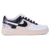 Nike Air Force 1 LE Leather Slip Resistant Cushioning Abrasion Resistant Low top Skateboard Shoes GS Gray White Black DH2920-111(TeamR-)