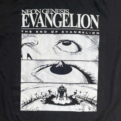 Neon Genesis Evangelion Shirt End of Evangelion Black Unisex Shirt  KH15431