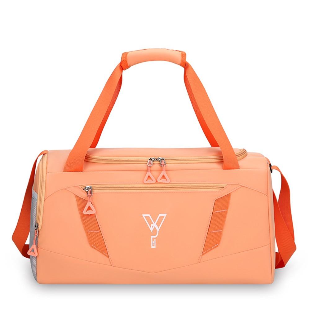 

Dry-Wet Separation Sports Gym Handbag Large Capacity Swimming Tote Fitness Training Bag Outdoor оранжевый