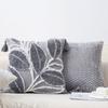 Gray Pillow Tufted Tassel Pillow Moroccan Sofa Cushion Ethnic Retro Style Model Room Decorative Cushion