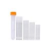 Porte-aiguille transparent: Bouteille de Rangement Compacte en Plastique pour Accessoires de Couture DIY