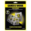 Gamer At Work Stickers (Pack of 30)