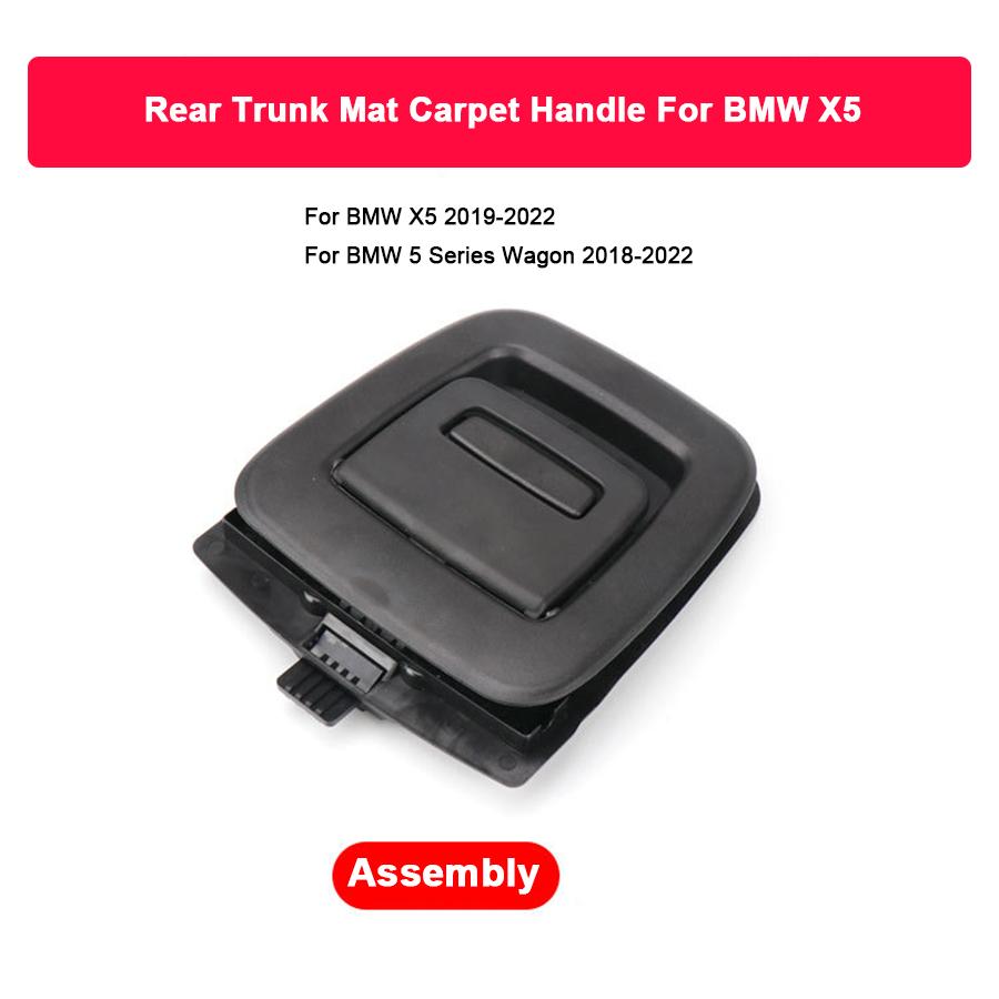 Auto Kofferraum Heckklappe Bodenplatte Matte Boden Teppich Griff Reserverad Abdeckung Schloss Für BMW X5 5 Serie G05 G31