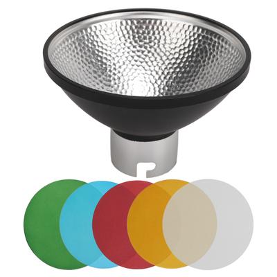 Pro AD M Standardní reflektor Beauty Dish s 5 barevnými filtry Měkký difuzér pro Godox AD200 AD200Pro