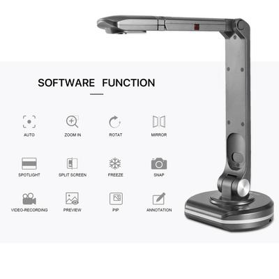 JOYUSING V500S USB 2 In 1 Document Camera & Book Scanner Webcam with Auto Focus 8 Mega Pixel High Definition Max.
