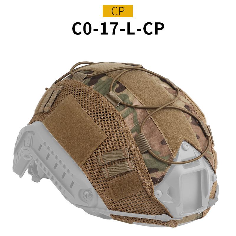 1 PC Multicam Tactical Helmet Cover for Fast MH PJ BJ OPS-Core Helmets Fast Helmet Protector Elasticated Cord with Elastic Cord