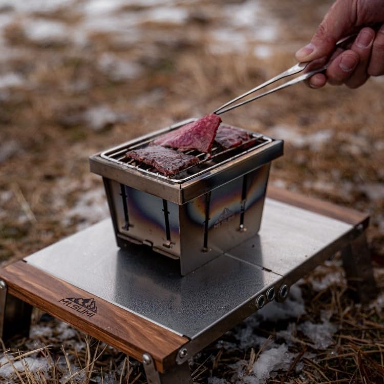 PerfectGrill Micro PerfectGrill micro Schneller Grill für eine Person Mt.SUMI (Gerade) / (Gerade) / Grill, Faltbar, Kompakt, Taschenformat, Einzelperson,