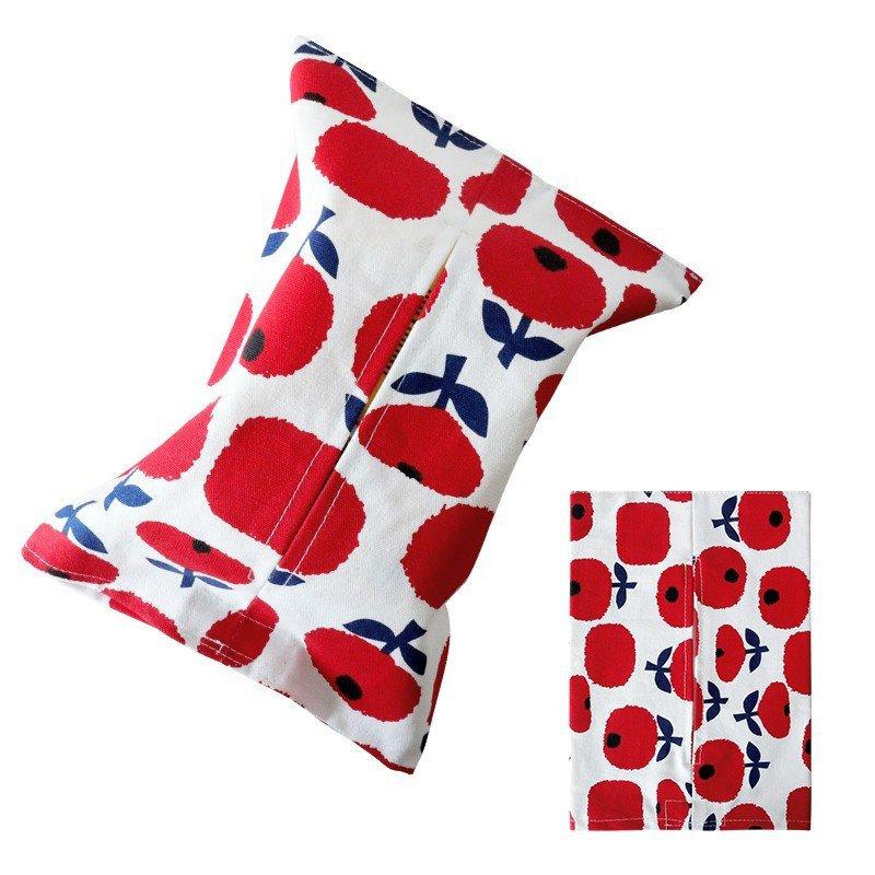 Fabric tissue box Japanese printing living room napkin bag pumping box car tissue bag