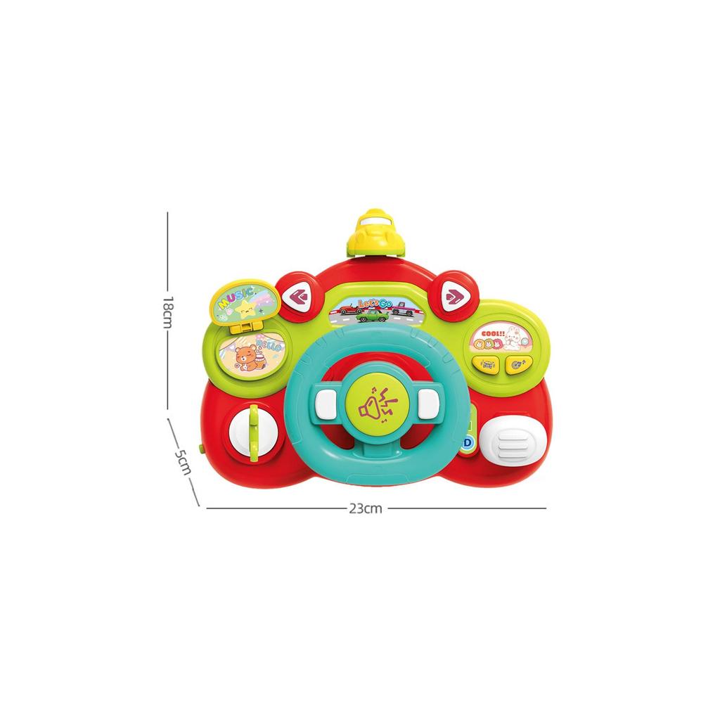 Steering Wheel Toy Twisting Mini Multifunctional My First Driving Toddlers