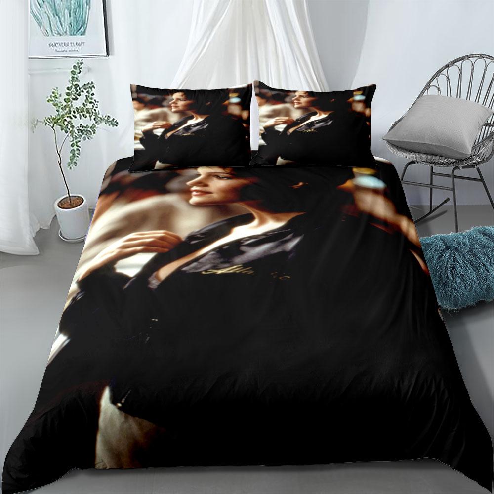 Vintage Book Worm Duvet Cover Set King Queen Double Full Twin Single Size Bed Linen Set