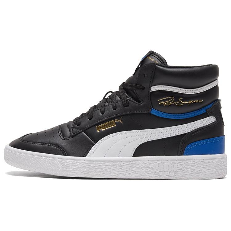 PUMA Ralph Sampson Mid  White Black  Men s 370847-17 EU 37